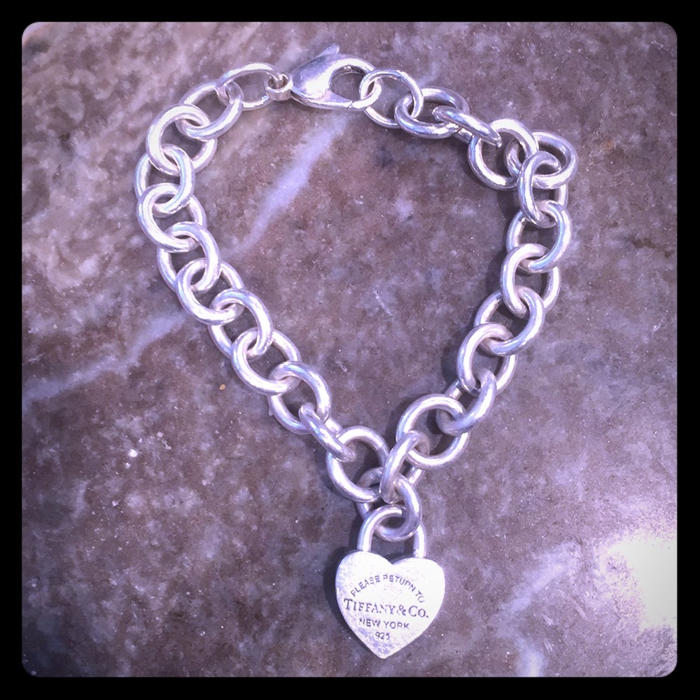 Tiffany Heart Charm Bracelet